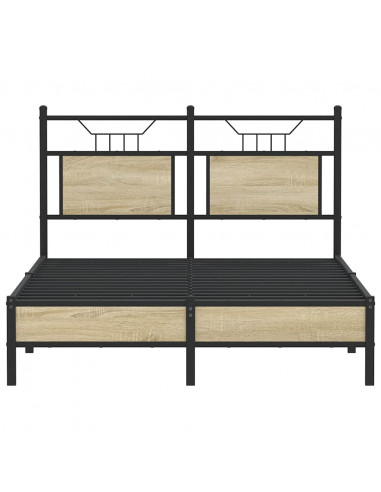 Giroletto senza Materasso Rovere Sonoma 120x200cm in Truciolato