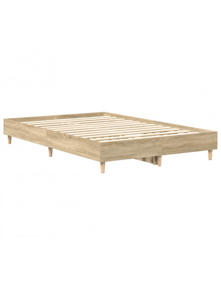 Giroletto senza Materasso Rovere Sonoma 135x190cm in Truciolato
