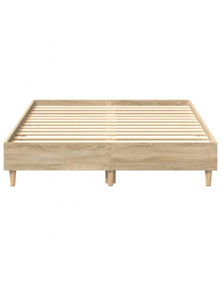 Giroletto senza Materasso Rovere Sonoma 135x190cm in Truciolato