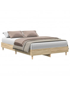 Giroletto senza Materasso Rovere Sonoma 140x190cm in Truciolato