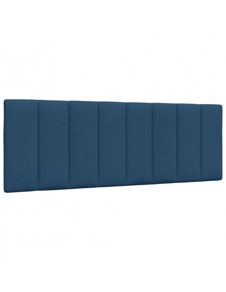 Letto con Materasso Blu 120x200 cm in Tessuto
