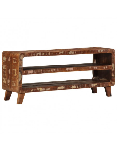 Mobile Porta TV 105x46x32 cm in Legno Massello di Recupero