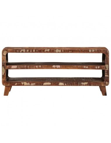 Mobile Porta TV 105x46x32 cm in Legno Massello di Recupero