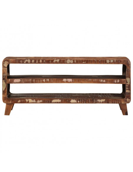 Mobile Porta TV 105x46x32 cm in Legno Massello di Recupero