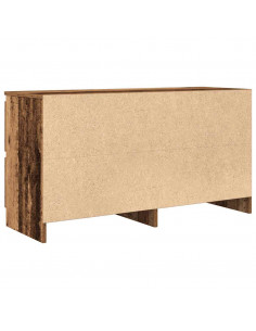 Mobile Porta TV Legno Antico 100x35x54 cm in Legno Multistrato 2