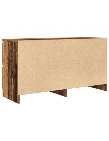 Mobile Porta TV Legno Antico 100x35x54 cm in Legno Multistrato