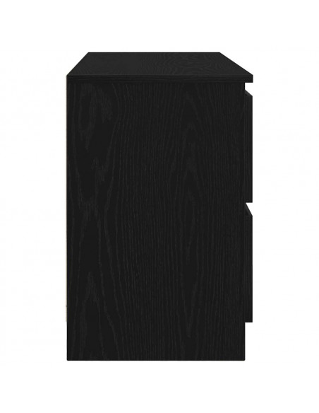 Mobile Porta TV Nero 100x35x54 cm in Legno Multistrato