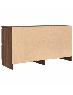 Mobile TV Rovere Marrone 100x35x54 cm in Legno Multistrato 2