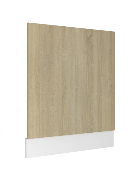 Pannello Lavastoviglie Rovere Sonoma 59,5x3x67 cm Multistrato