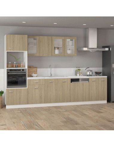 Pannello Lavastoviglie Rovere Sonoma 59,5x3x67 cm Multistrato