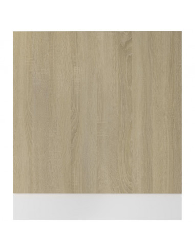 Pannello Lavastoviglie Rovere Sonoma 59,5x3x67 cm Multistrato