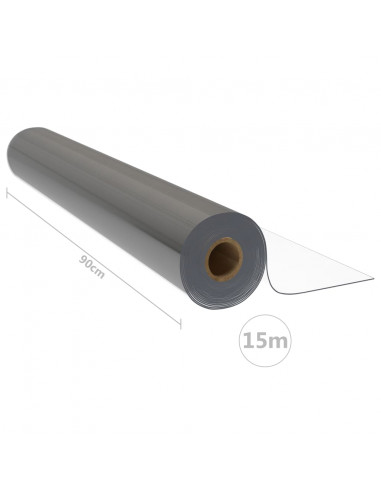 Protezione Tavolo Trasparente 0,9x15 m 1,6 mm in PVC