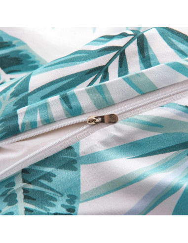 Set Copripiumino Foglie Verdi 140x200/60x70 cm