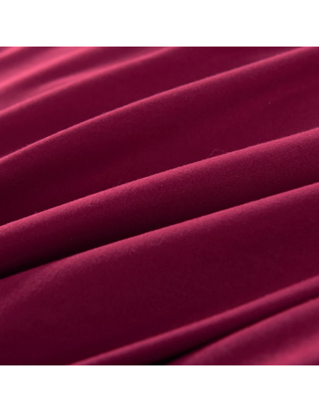 Set Copripiumino Rosso Bordò 155x220/80x80 cm