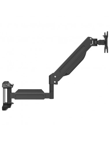 Supporto da Parete Monitor Schermo Max 27 Pollici Molla a Gas
