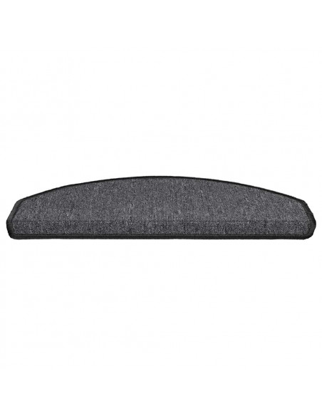 Tappetini per Scale 20 pz Antracite 65x24x4 cm