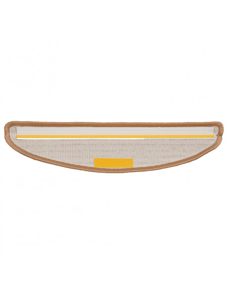 Tappetini per Scale 20 pz Beige 56x17x3 cm