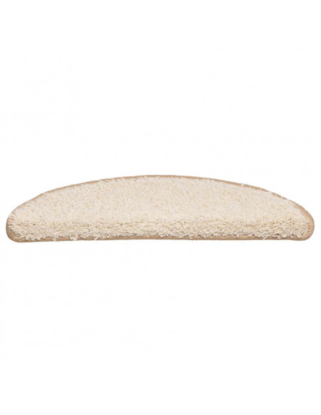 Tappetini per Scale 20 pz Crema 56x17x3 cm