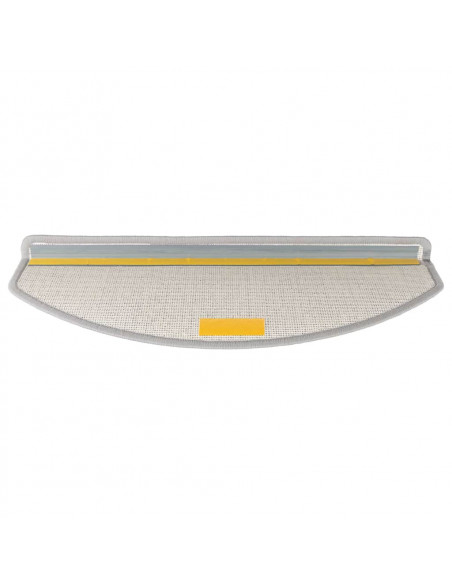 Tappetini per Scale 20 pz Grigio Chiaro 65x24x4 cm