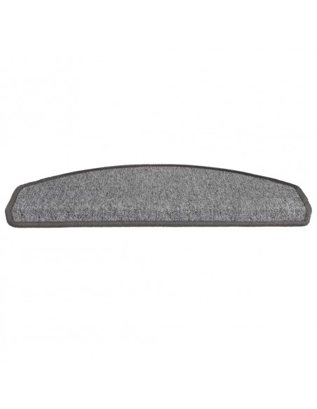 Tappetini per Scale 20 pz Grigio Scuro 65x24x4 cm