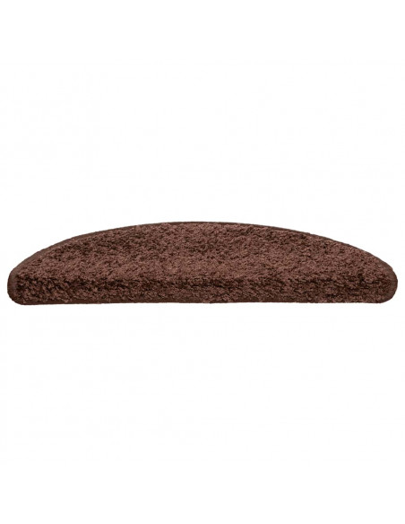 Tappetini per Scale 20 pz Marroni 56x17x3 cm