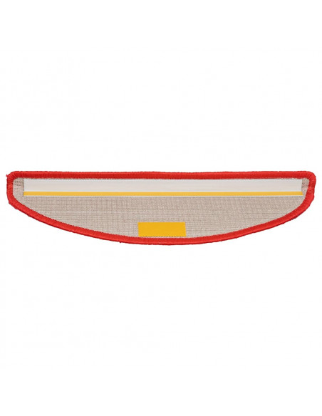 Tappetini per Scale 20 pz Rossi 56x17x3 cm