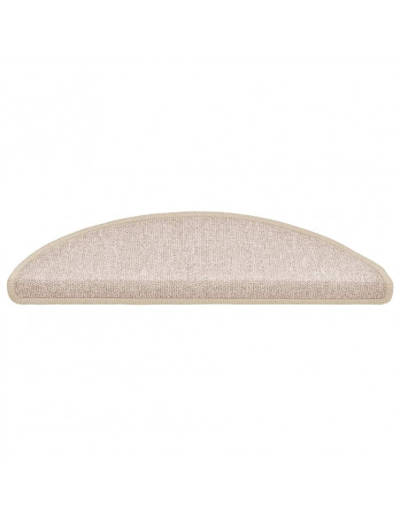 Tappetini per Scale 20 pz Tortora 56x17x3 cm