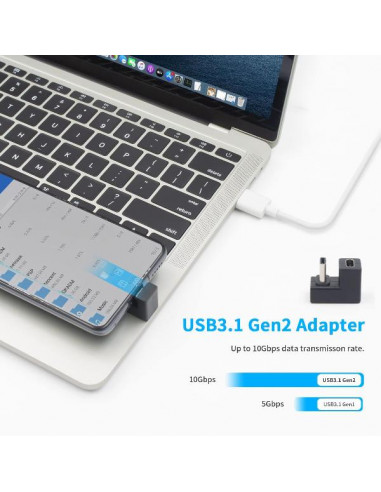 USB-C U PLUG ADAPTER, 10GBPS, PD 10