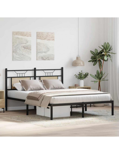 Giroletto senza Materasso Rovere Sonoma 140x200cm in Truciolato