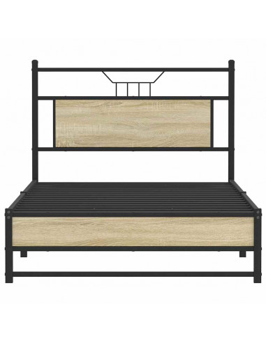 Giroletto senza Materasso Rovere Sonoma 100x200cm in Truciolato