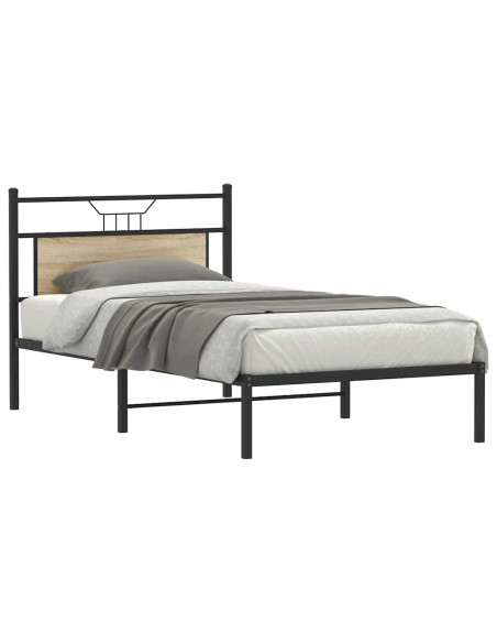 Giroletto senza Materasso Rovere Sonoma 107x203cm in Truciolato