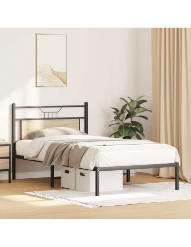 Giroletto senza Materasso Rovere Sonoma 107x203cm in Truciolato