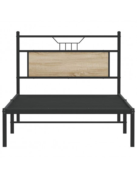 Giroletto senza Materasso Rovere Sonoma 107x203cm in Truciolato