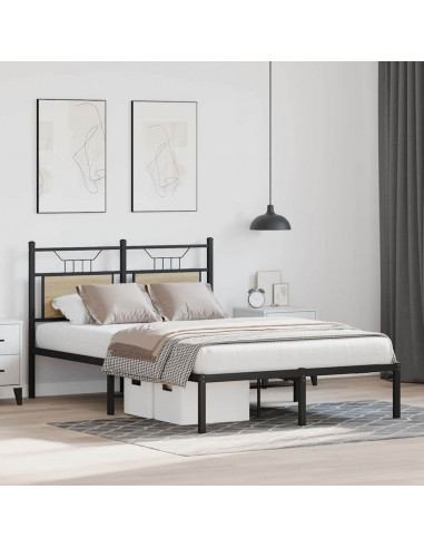 Giroletto senza Materasso Rovere Sonoma 120x190cm in Truciolato