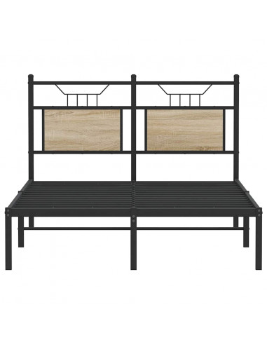 Giroletto senza Materasso Rovere Sonoma 120x190cm in Truciolato