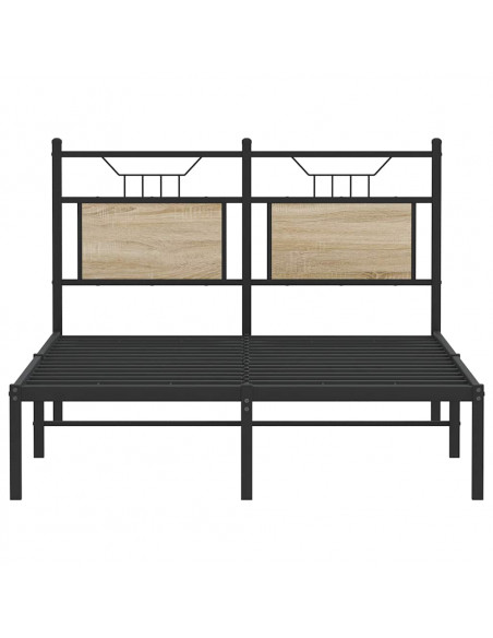 Giroletto senza Materasso Rovere Sonoma 120x190cm in Truciolato