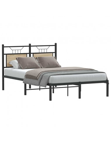 Giroletto senza Materasso Rovere Sonoma 120x200cm in Truciolato