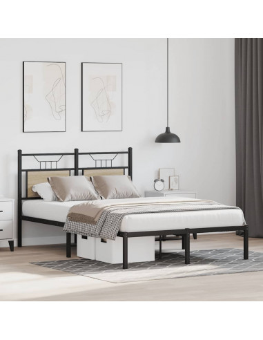 Giroletto senza Materasso Rovere Sonoma 120x200cm in Truciolato