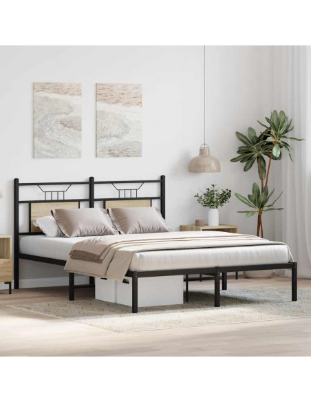 Giroletto senza Materasso Rovere Sonoma 140x190cm in Truciolato