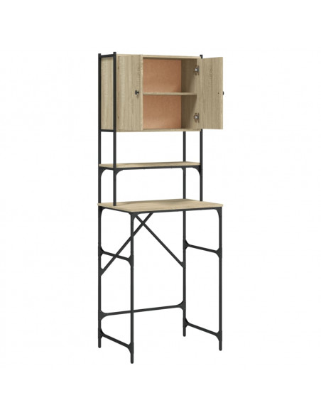 Mobile per Lavatrice Rovere Sonoma 68x48,5x194 cm