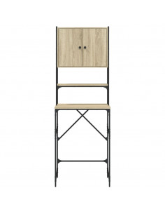 Mobile per Lavatrice Rovere Sonoma 68x48,5x194 cm 2