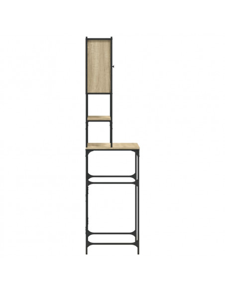 Mobile per Lavatrice Rovere Sonoma 68x48,5x194 cm