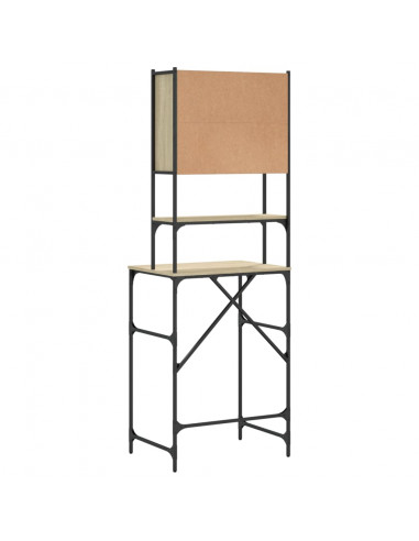 Mobile per Lavatrice Rovere Sonoma 68x48,5x194 cm