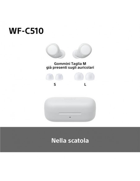 CUFFIE IN-EAR TRUE WRLS BIANCO