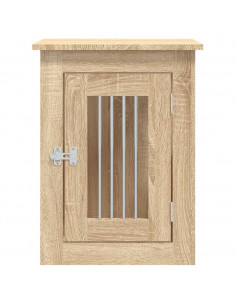 Gabbia Cani da Arredamento Rovere Sonoma 45x62x59cm Multistrato
