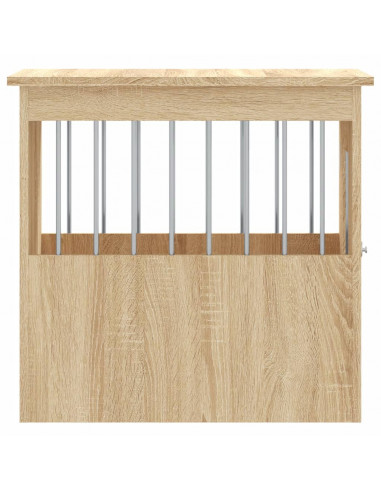 Gabbia Cani da Arredamento Rovere Sonoma 45x62x59cm Multistrato
