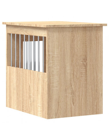 Gabbia Cani da Arredamento Rovere Sonoma 45x62x59cm Multistrato