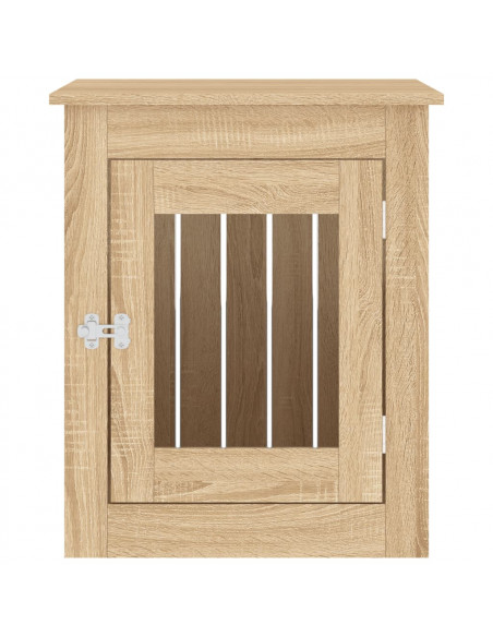 Gabbia Cani da Arredamento Rovere Sonoma 55x75x65cm Multistrato