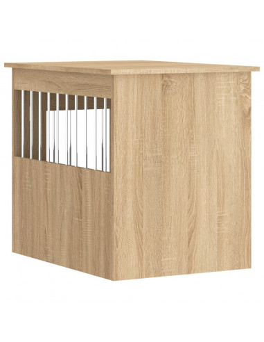 Gabbia Cani da Arredamento Rovere Sonoma 55x75x65cm Multistrato