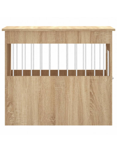 Gabbia Cani da Arredamento Rovere Sonoma 55x80x68cm Multistrato
